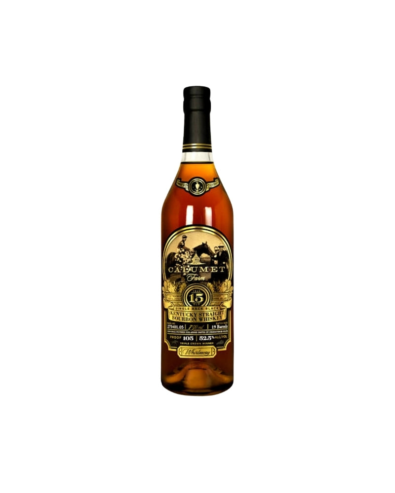 Calumet Farm 15 Year Single Rack Black Bourbon Whiskey