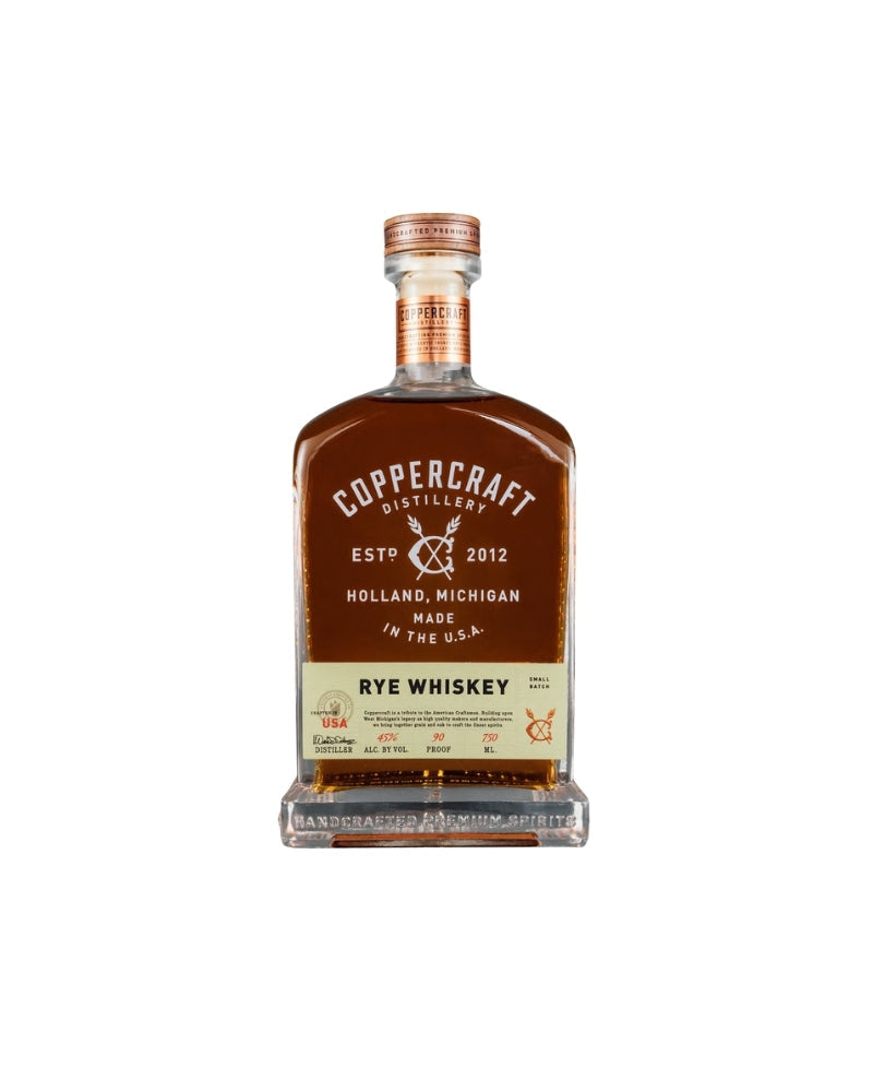 Coppercraft Rye Whiskey 750mL