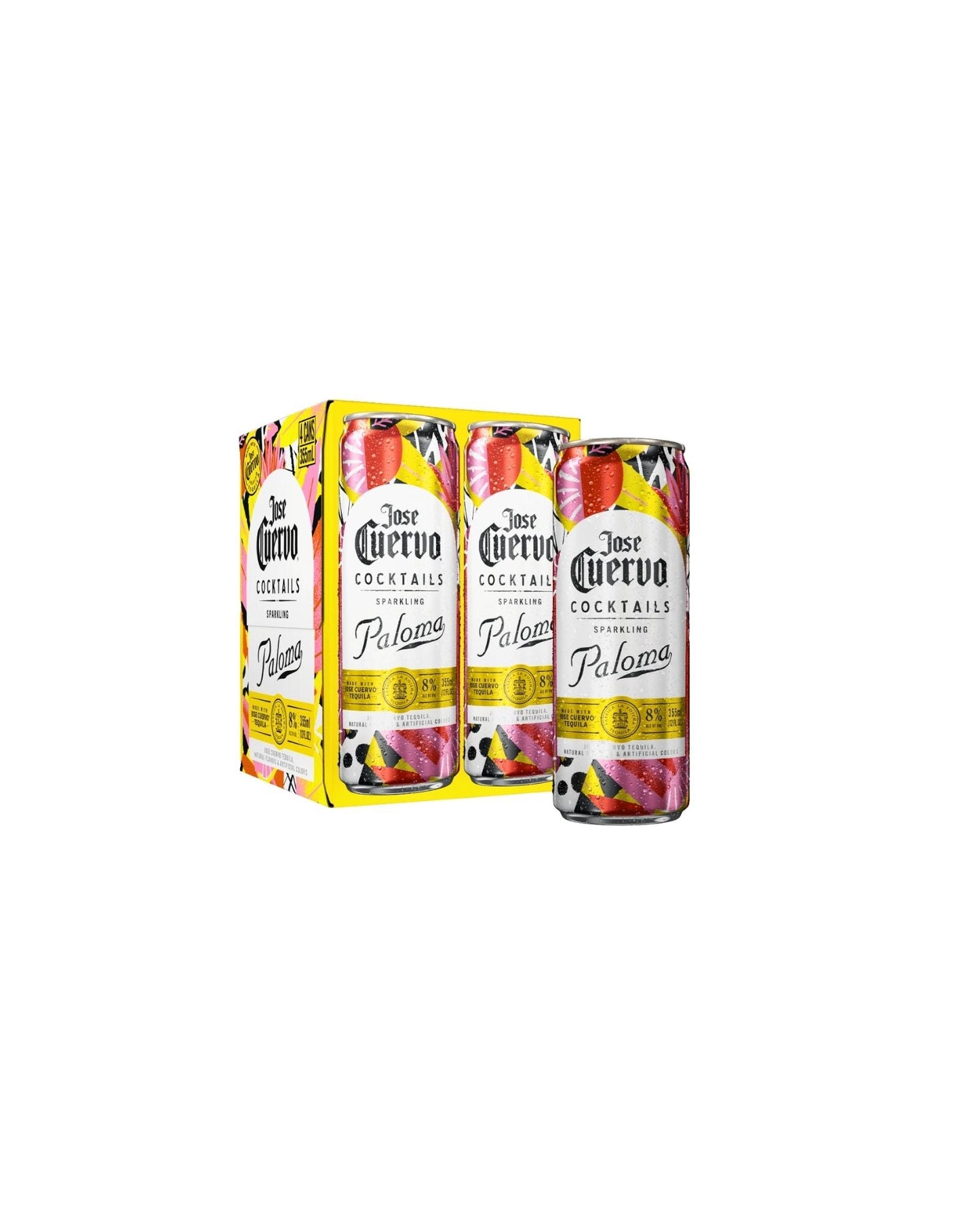 Cuervo Sparkling Paloma Marg Cans 4-Pack