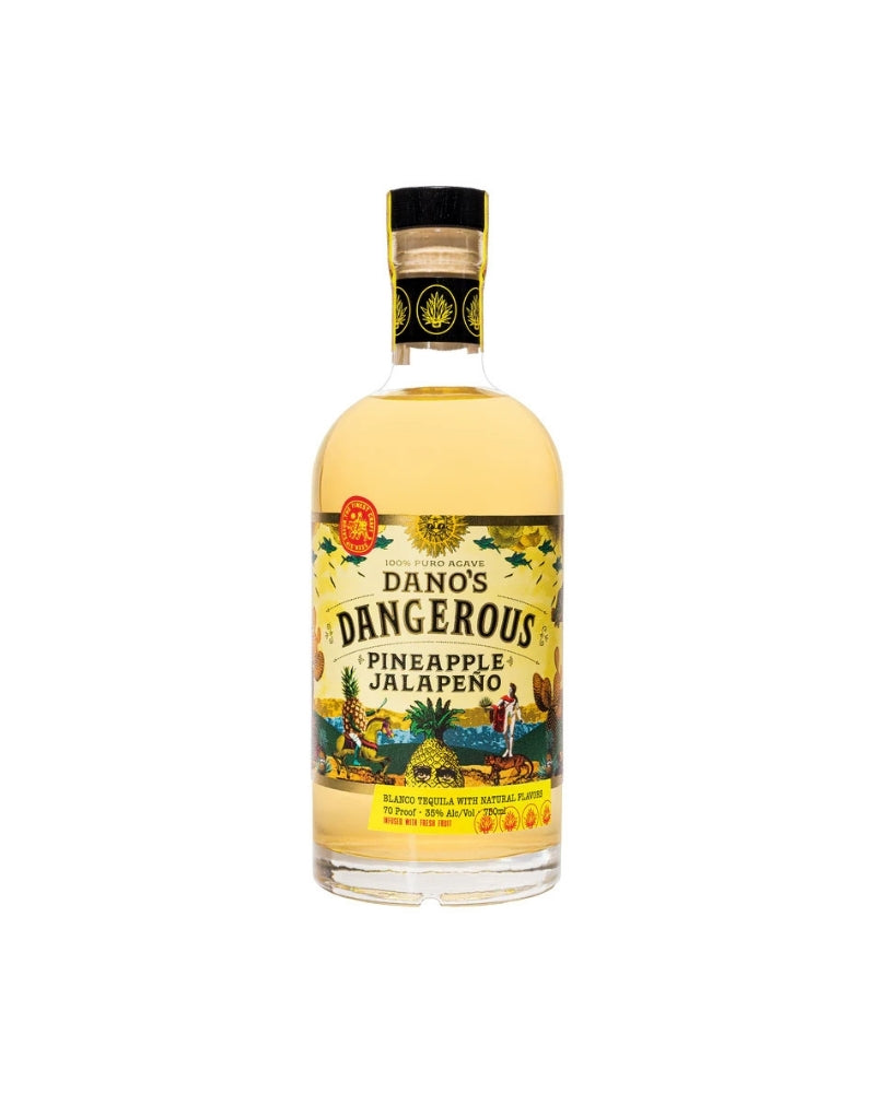 Dano's Dangerous Infusion Tequila with Jalapeno Pineapple