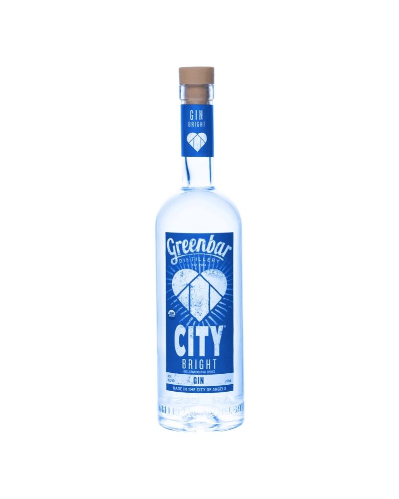 Greenbar Craft Distillery Organic City Bright Gin