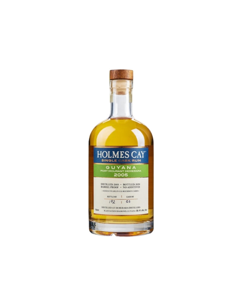 Holmes Cay Guyana Port Mourant Demerara Rum 2005