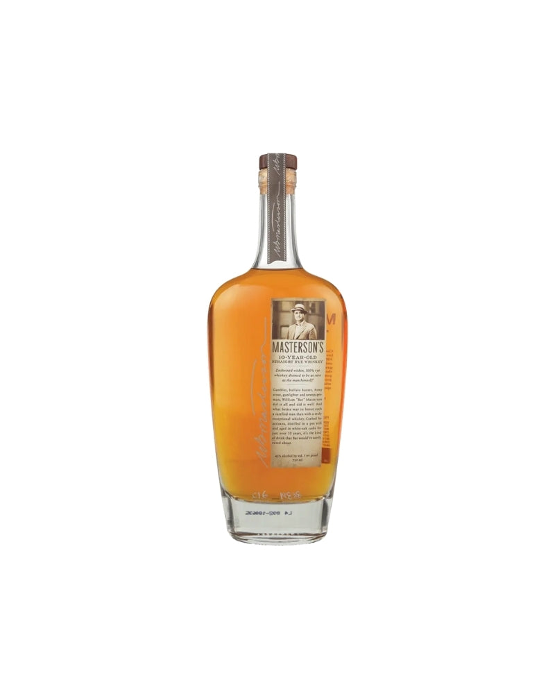 Masterson's 10 Year Old Straight Rye Whiskey French Oak