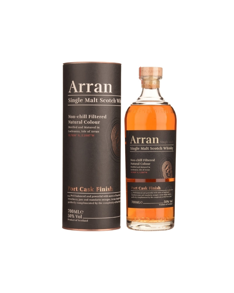 The Arran Port Cask Finish Single Malt Scotch Whisky