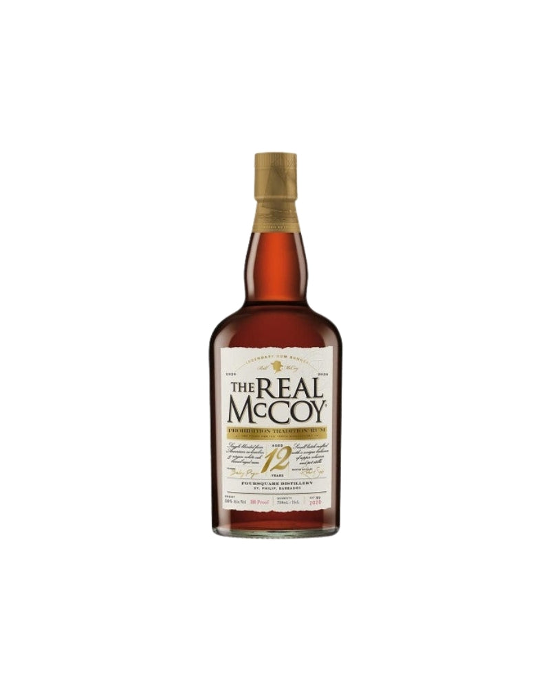 The Real McCoy 12yr Prohibition Era 100th Anniversary Rum 750mL