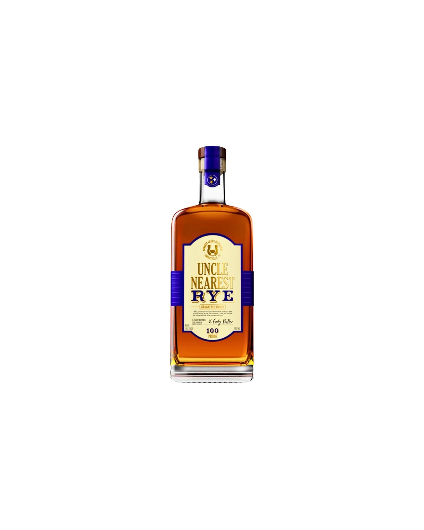 Uncle Nearest Straight RYE 750mL