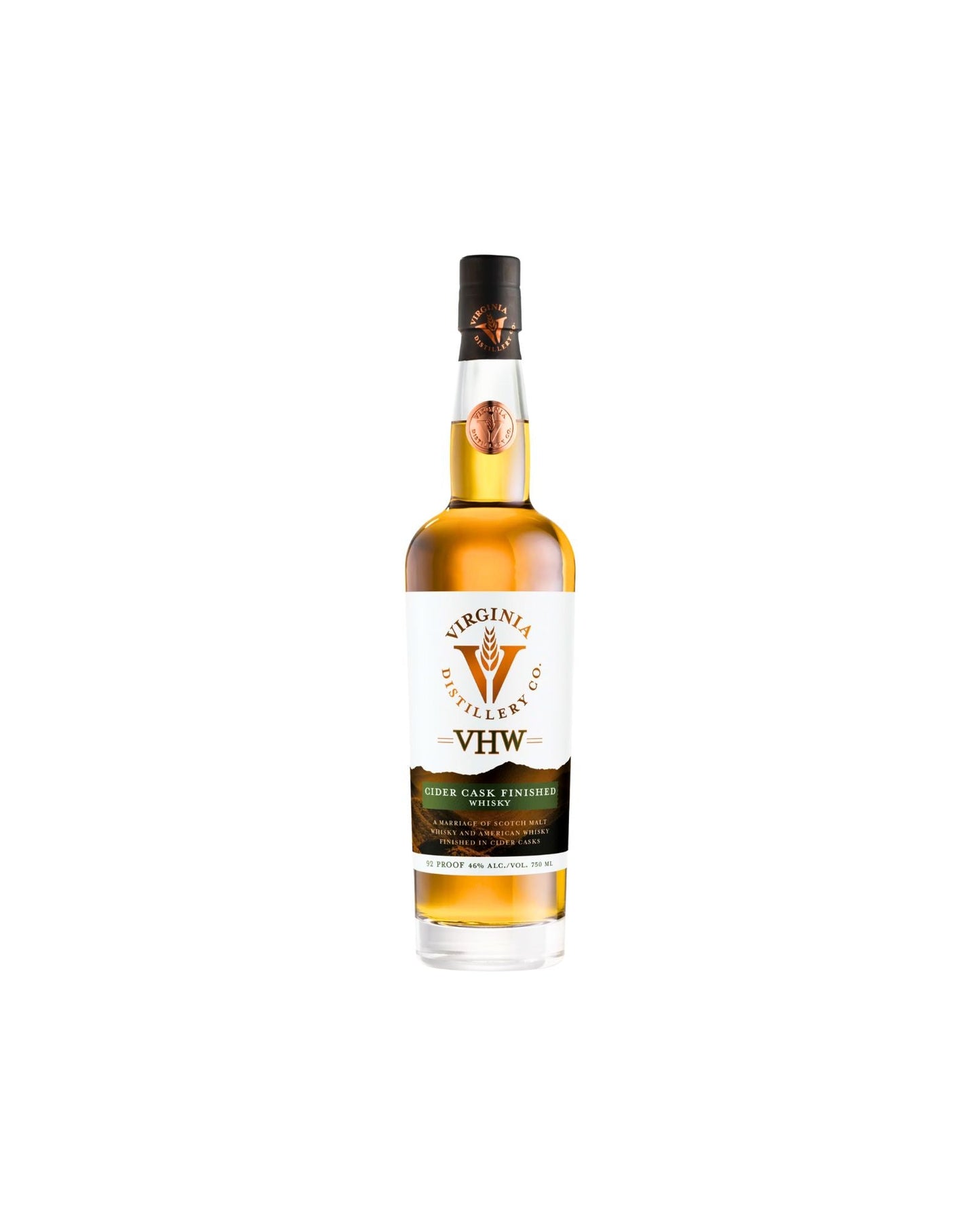 Virginia Distillery Company Cider Finished Whisky