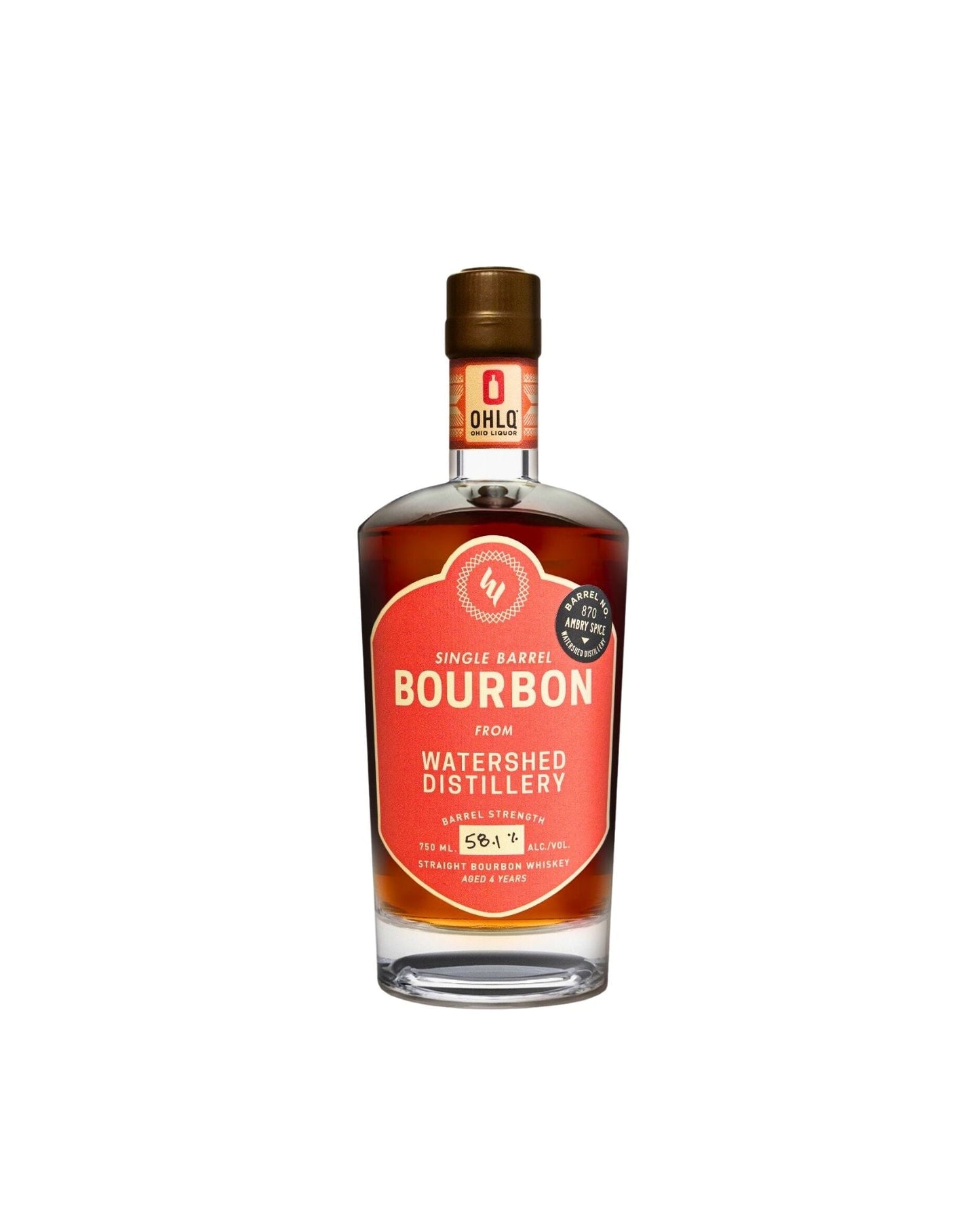 Watershed Distillery Bourbon 750ml