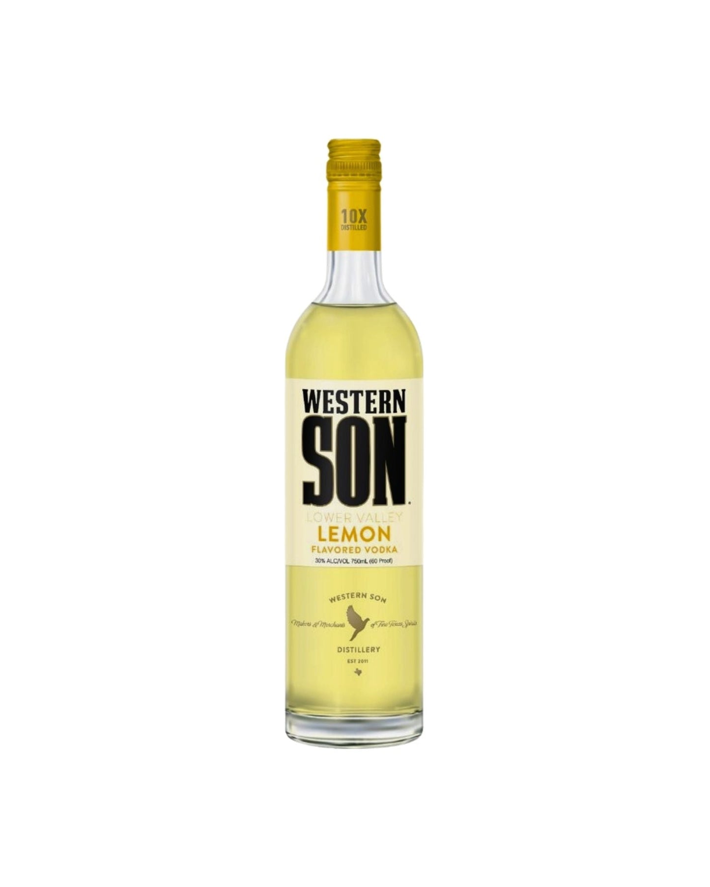 Western Son Lemon Vodka 750mL