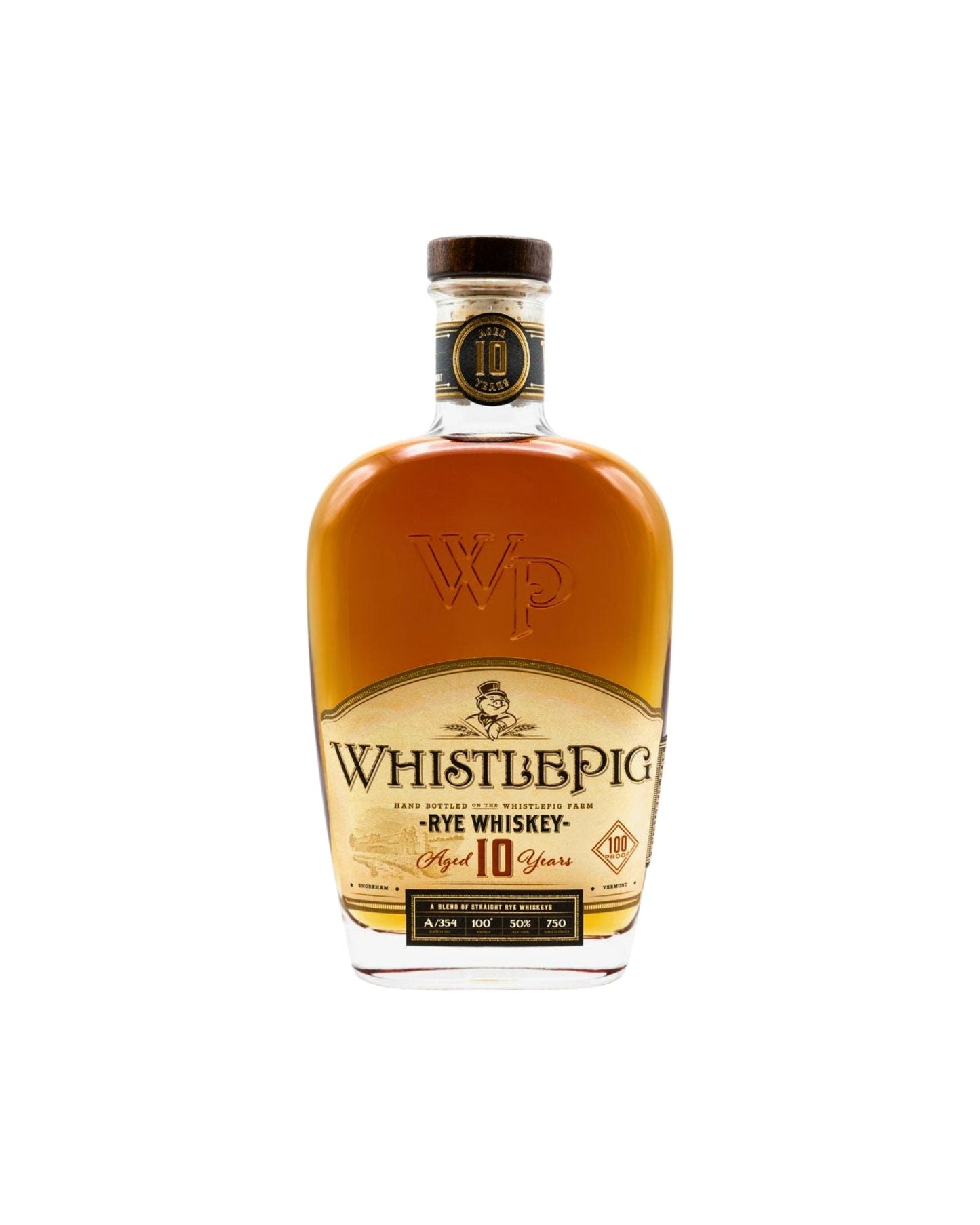 Whistlepig 10yr 100% Rye Whiskey 750ml