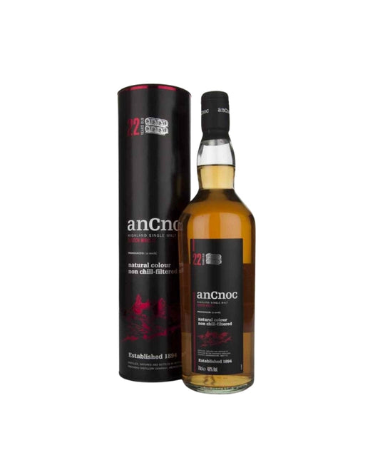 anCnoc 22 Year Old Highland Single Malt Scotch Whisky