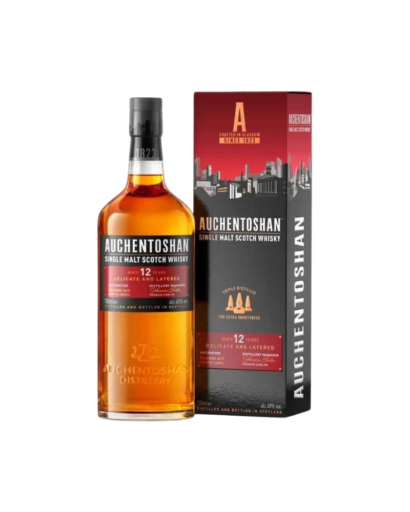 Auchentoshan 12 Year Old Single Malt Scotch 750ml