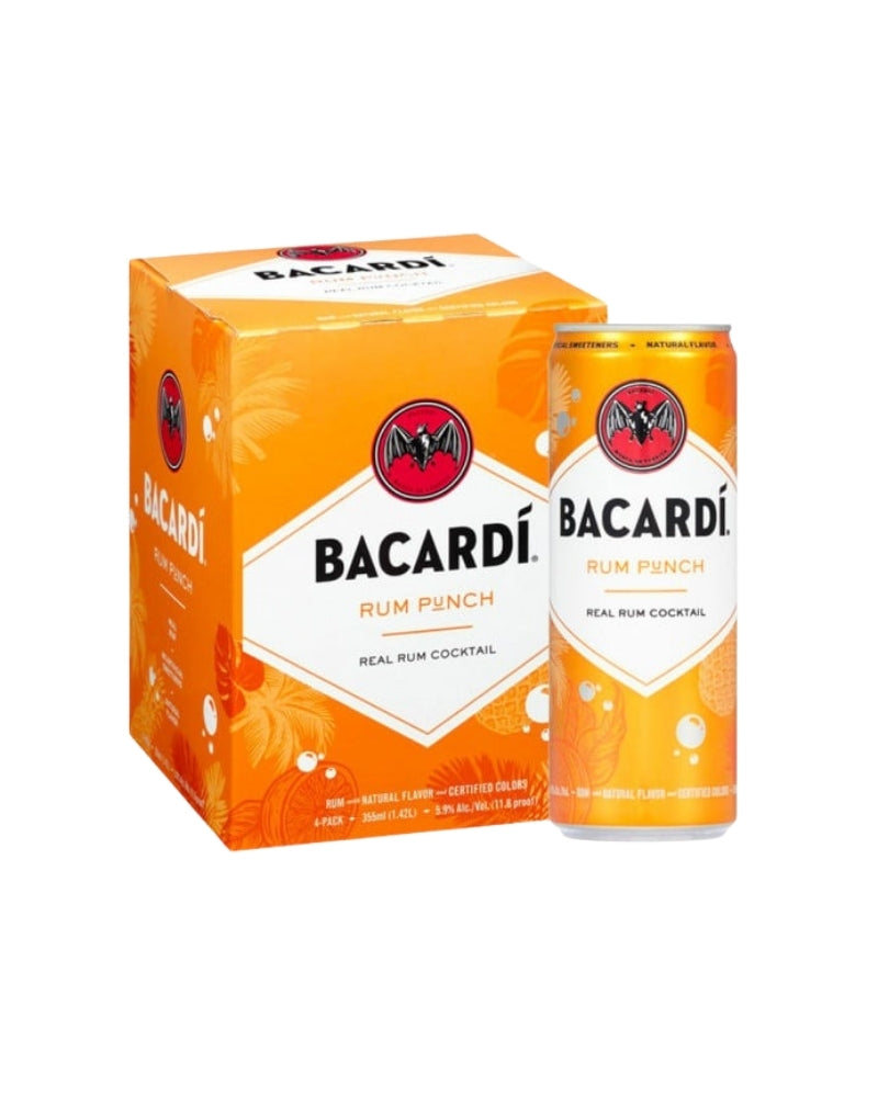 Bacardi Rum Punch Cans 4-Pack
