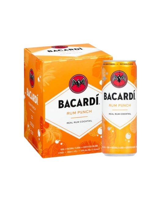 Bacardi Rum Punch Cans 4-Pack