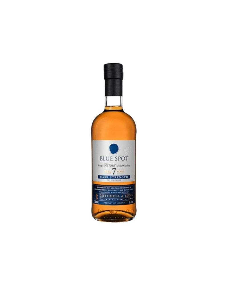 Blue Spot Cask Strength 7 Year Irish Whiskey