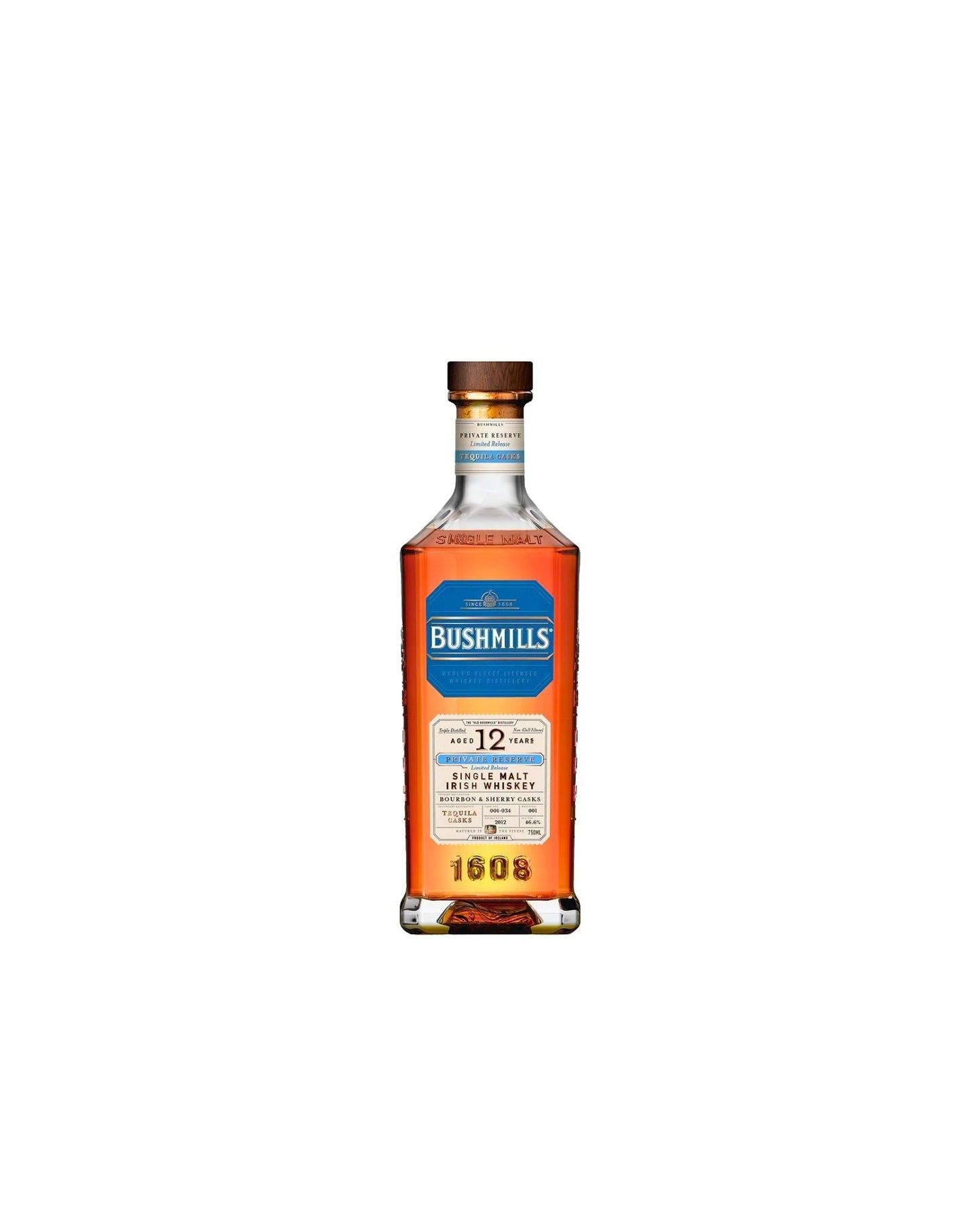 Bushmills 12 Year Private Reserve Tequila Casks