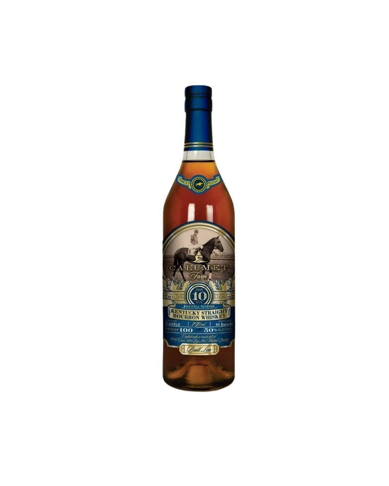 Calumet Farm 10 Year Old Single Rack Bourbon Whiskey