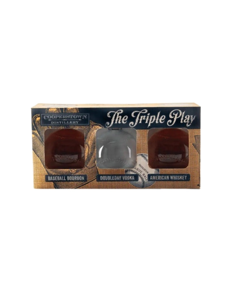 Cooperstown Distillery Triple Play Combo 3x750
