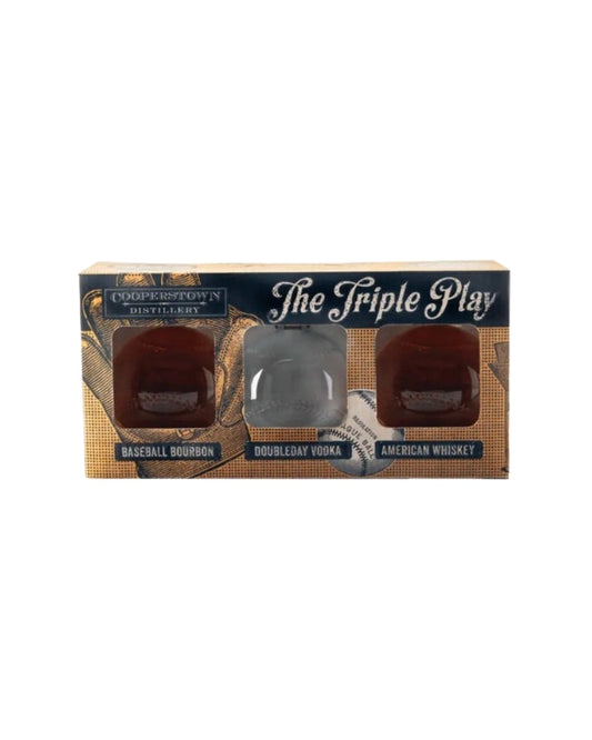 Cooperstown Distillery Triple Play Combo 3x750