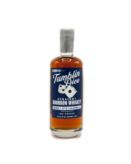 Deadwood Tumblin' Dice 3 Year Old Heavy Rye Mashbill Straight Bourbon Whiskey