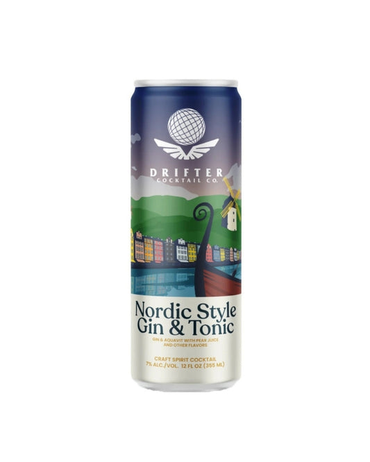 Drifter Nordic Gin & Tonic 4-pack