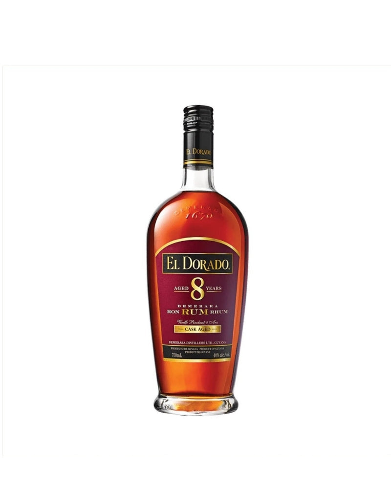 El Dorado 8 Year Old Rum 750ml