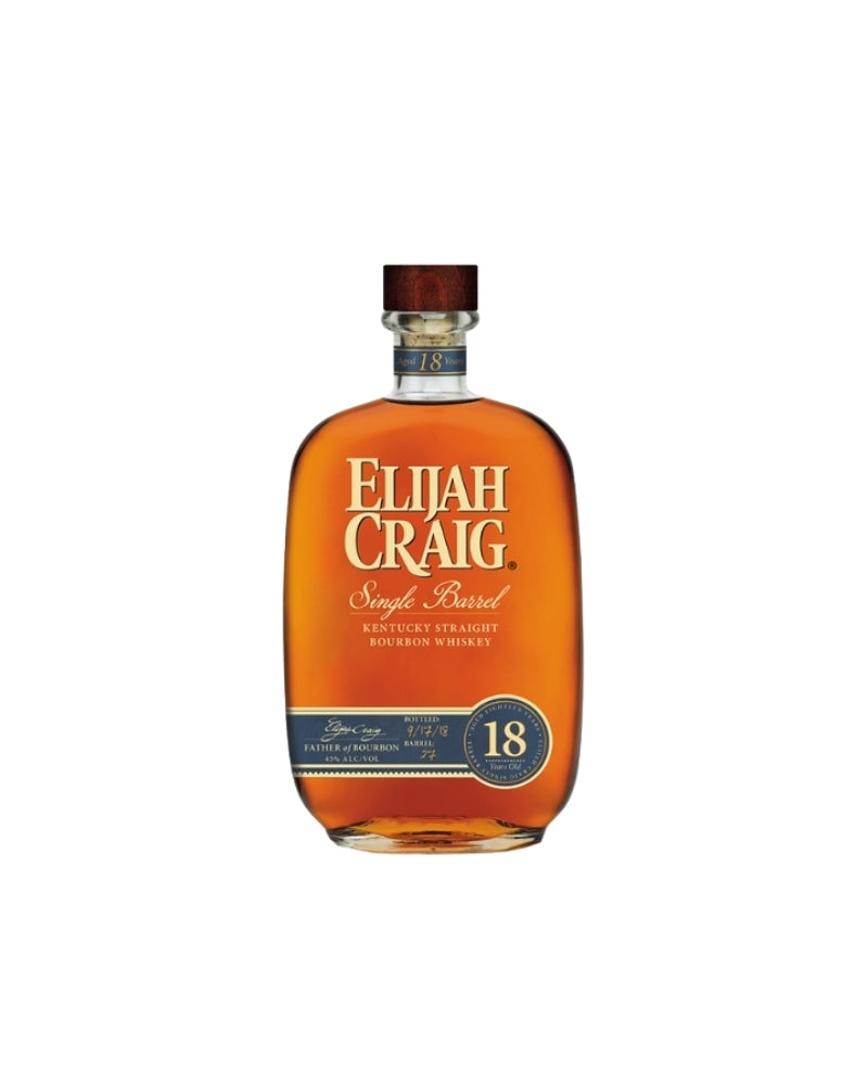 Elijah Craig Single Barrel 18 Year Bourbon Whiskey