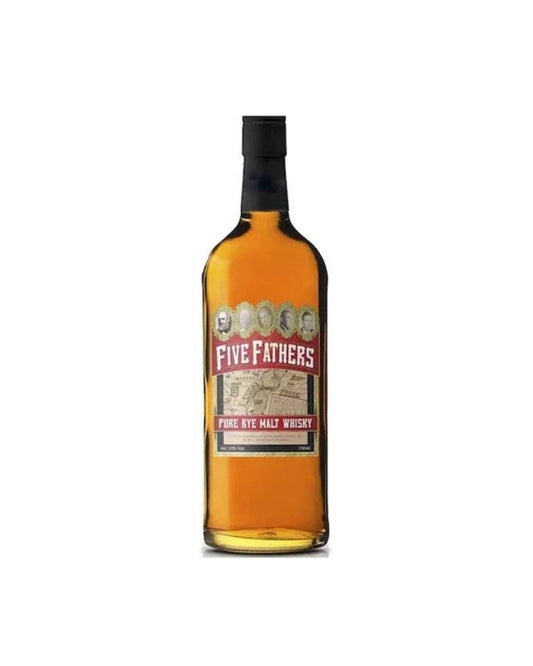 Five Fathers Pure Malt Rye Whiskey 375mL