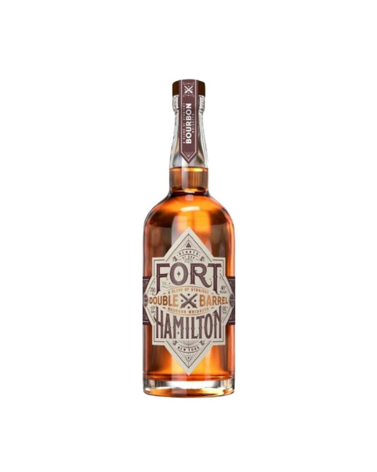 Fort Hamilton Double Barrel Bourbon Whiskey 375mL