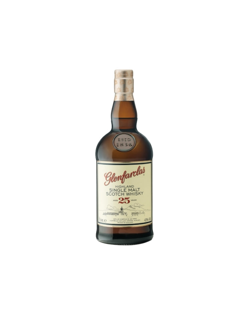 Glenfarclas Highland Single Malt Scotch Whisky 25 Years 750ml