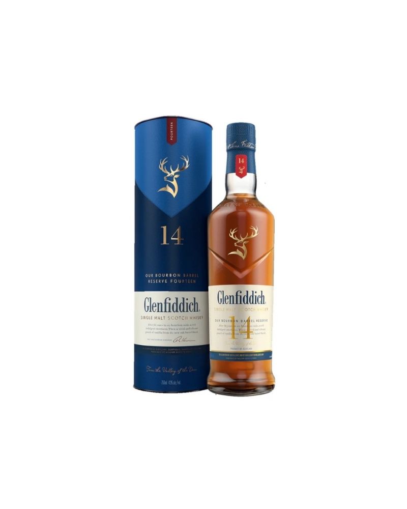 Glenfiddich Bourbon Barrel Reserve 14 Year Old Single Malt Scotch Whisky