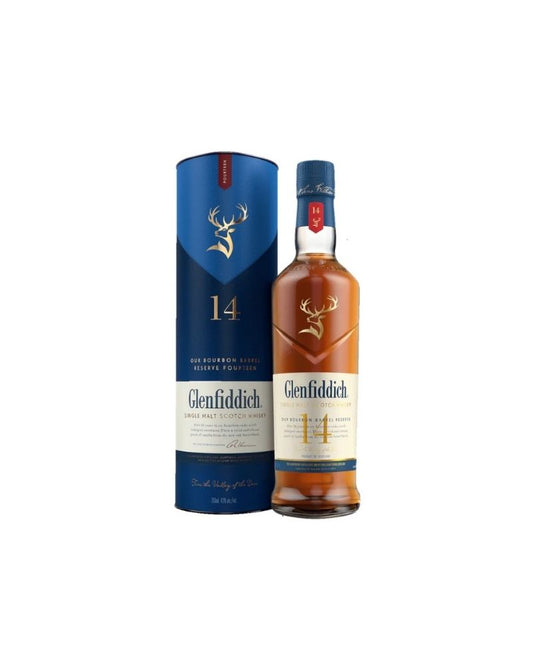Glenfiddich Bourbon Barrel Reserve 14 Year Old Single Malt Scotch Whisky