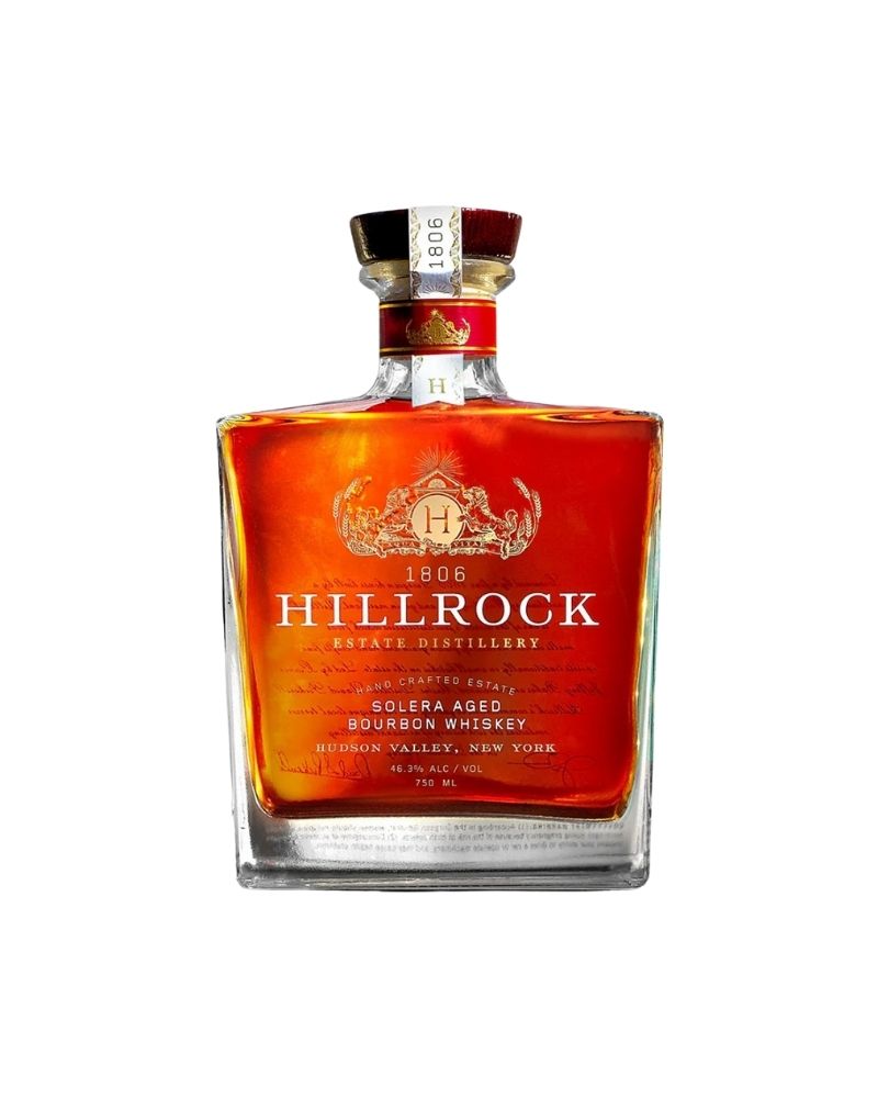 Hillrock Solera Aged Cabernet Cask Finish Bourbon Whiskey