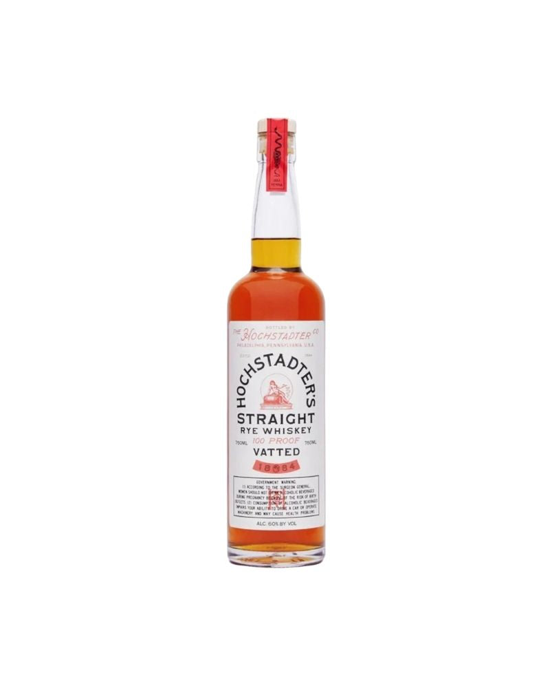 Hochstadter's Vatted Straight Rye Whiskey 100 Proof 750mL