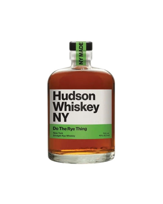 Hudson Whiskey NY Rye Whiskey Do The Rye Thing 750mL