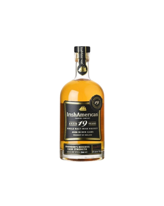 IrishAmerican 19 Year Founders Reserve Cask Strength Single Malt Irish Whiskey