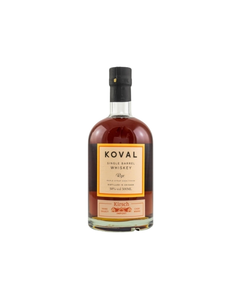 Koval Single Barrel Rye Finish in Maple Syrup Barrels