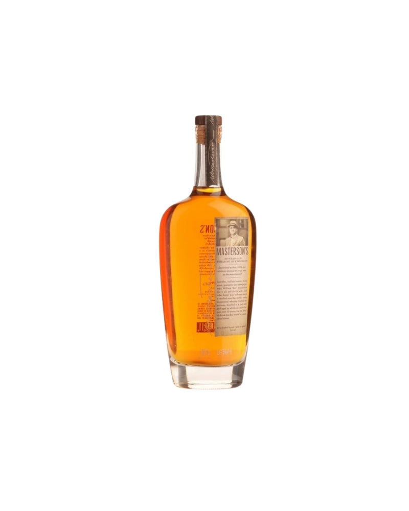 Masterson's 10 Year Old Straight Rye Whiskey