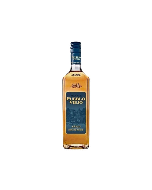 Pueblo Viejo Anejo 100 Agave Tequila 750mL