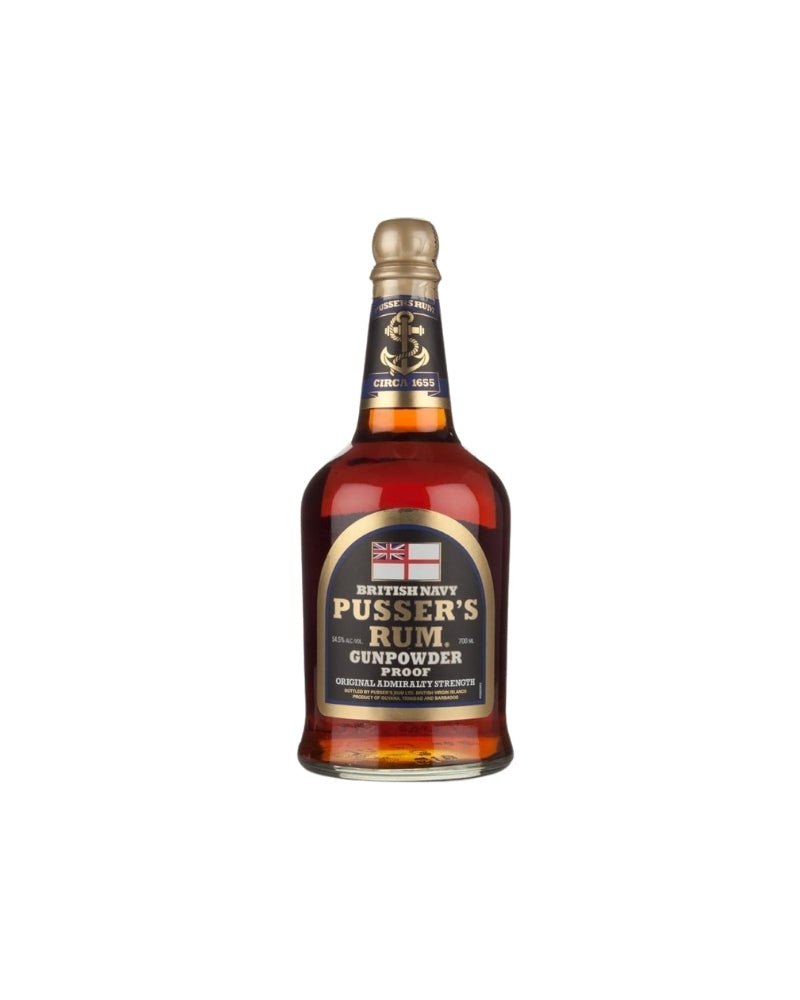 Pussers British Navy Rum Gunpowder Proof