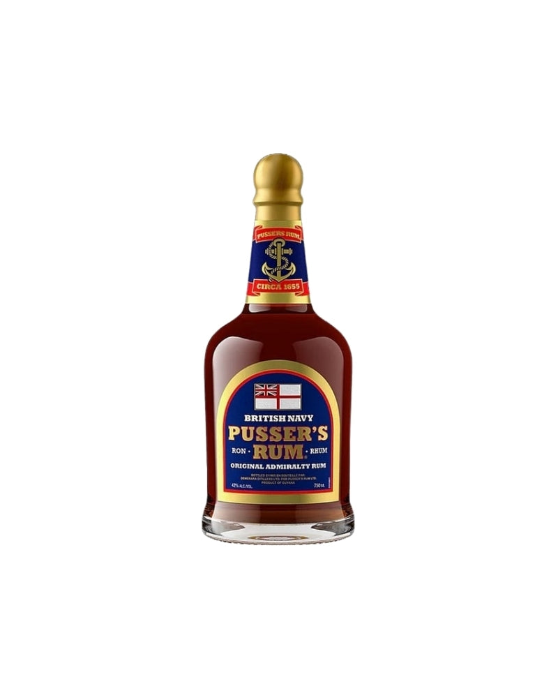 Pussers British Navy Rum Original 84 Proof