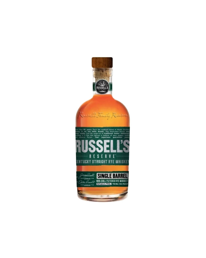 Russell's Reserve Single Barrel Kentucky Straight Rye Whiskey