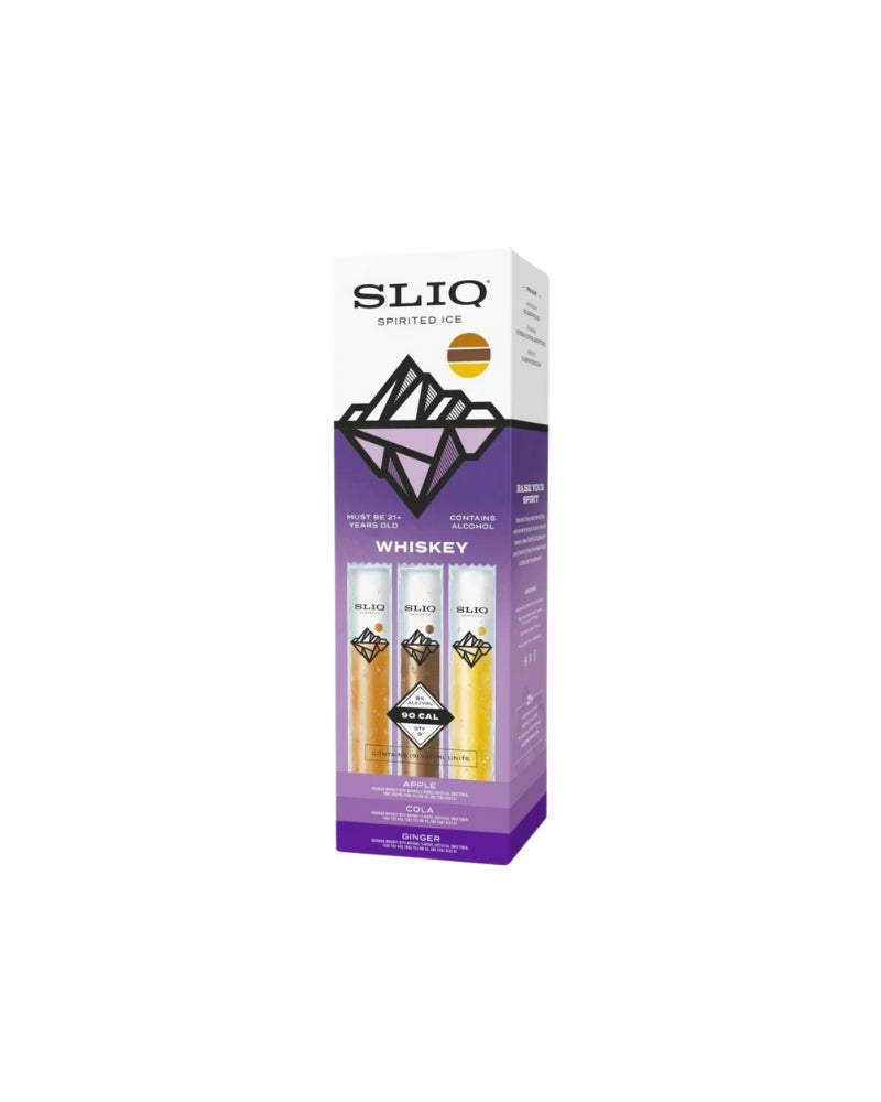 SLIQ Spirited Ice Whiskey - 9 Pack
