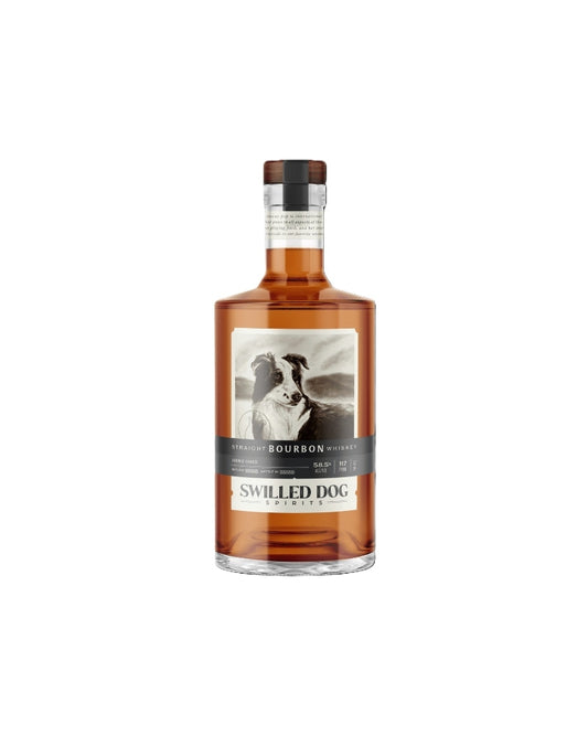 Swilled Dog Barrel Strength Straight Bourbon Gift Set