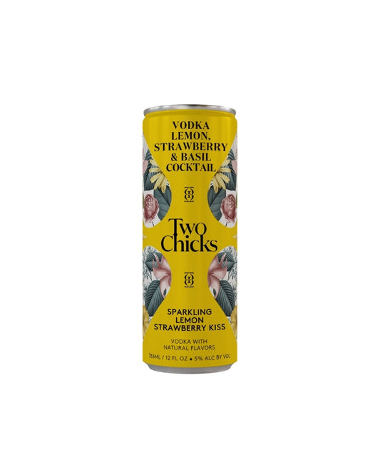 Two Chicks Sparkling Lemon Strawberry