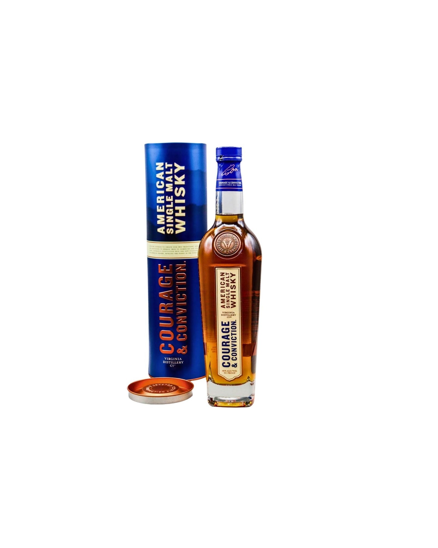 Virginia Distillery Company Courage & Conviction American Single Malt Whisky 750mL