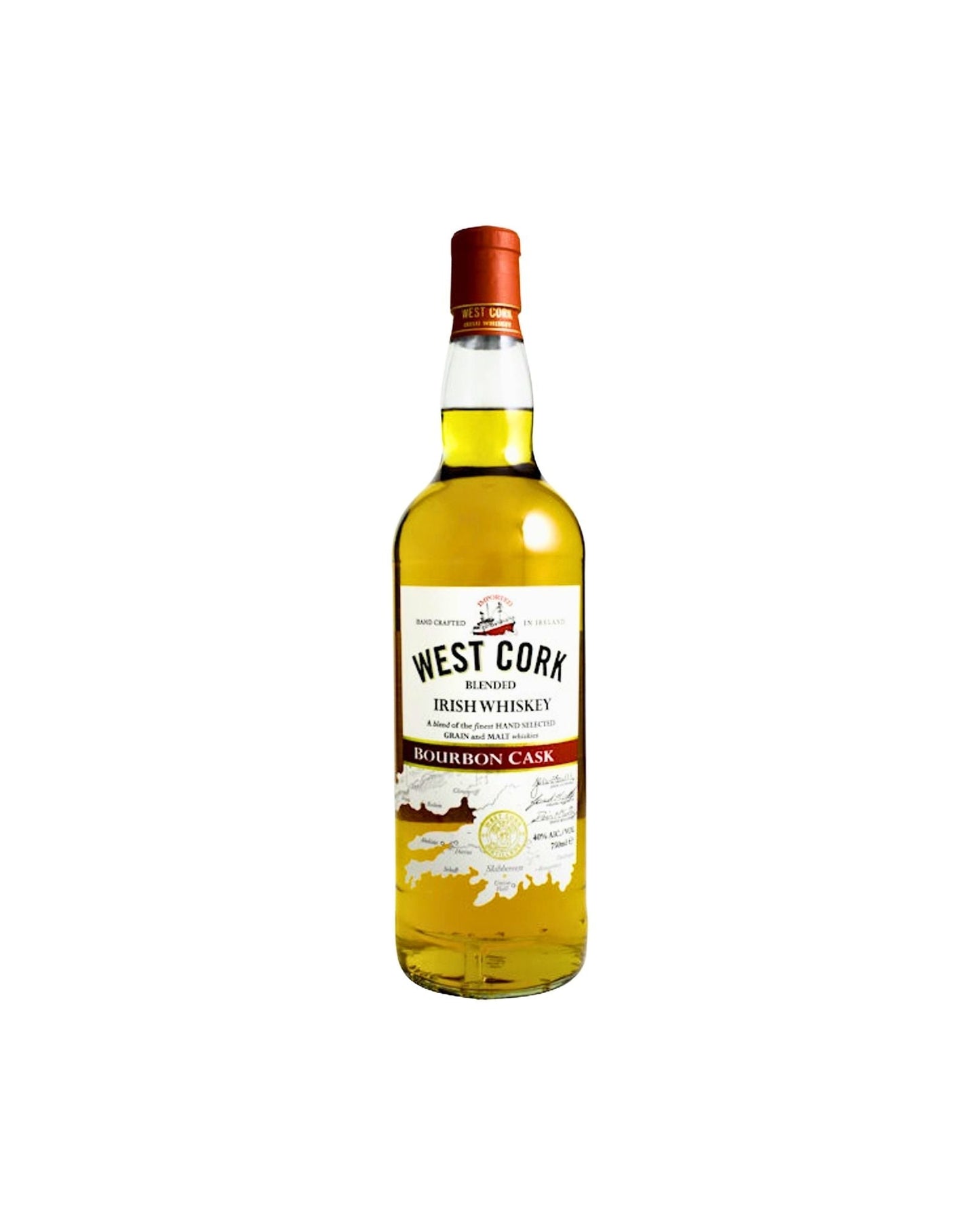 West Cork Distillers Bourbon Cask Blended Classic Irish Whiskey