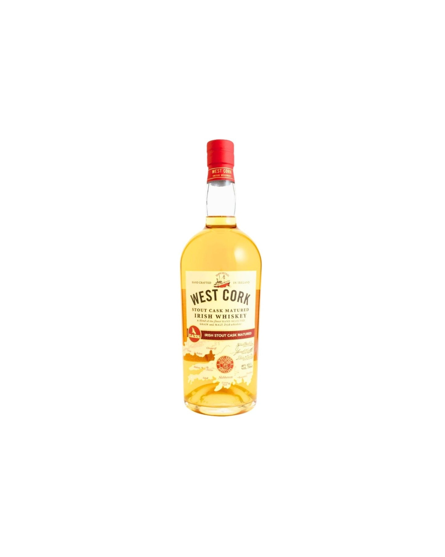 West Cork Stout Cask Irish Whiskey