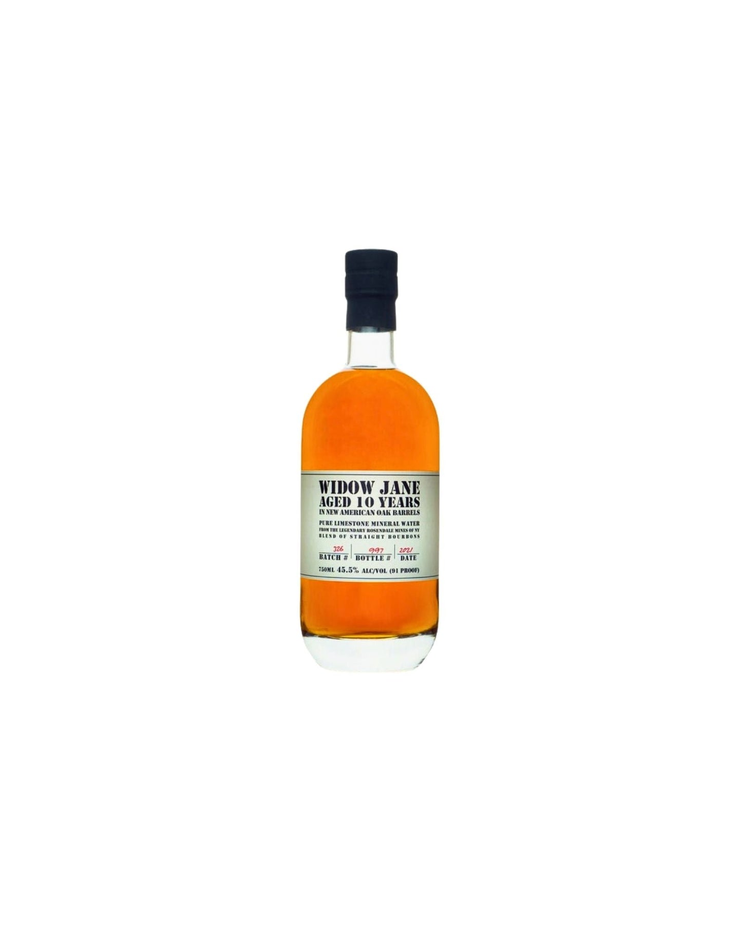 Widow Jane 10yr Bourbon Whiskey 750mL