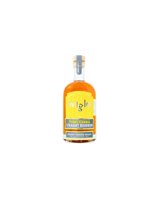 Wigle Straight Bourbon Yellow label